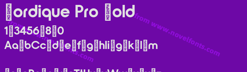 Nordique Pro BoldPreview Nordique Pro BoldPreview