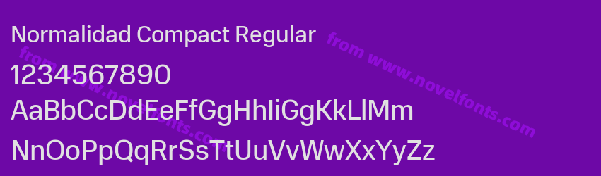 Normalidad Compact RegularPreview Normalidad Compact RegularPreview