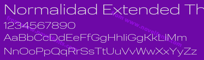 Normalidad Extended ThinPreview Normalidad Extended ThinPreview