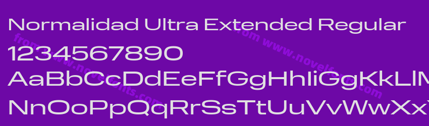 Normalidad Ultra Extended RegularPreview Normalidad Ultra Extended RegularPreview