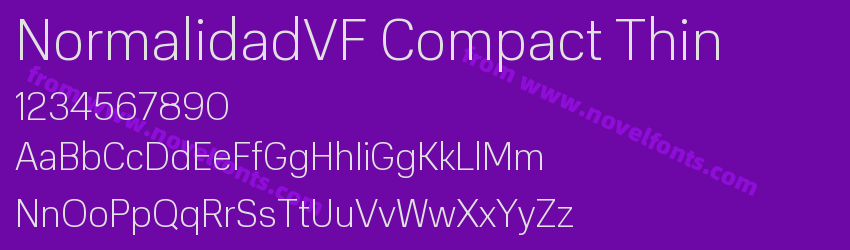 NormalidadVF Compact ThinPreview NormalidadVF Compact ThinPreview
