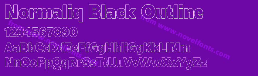 Normaliq Black OutlinePreview Normaliq Black OutlinePreview