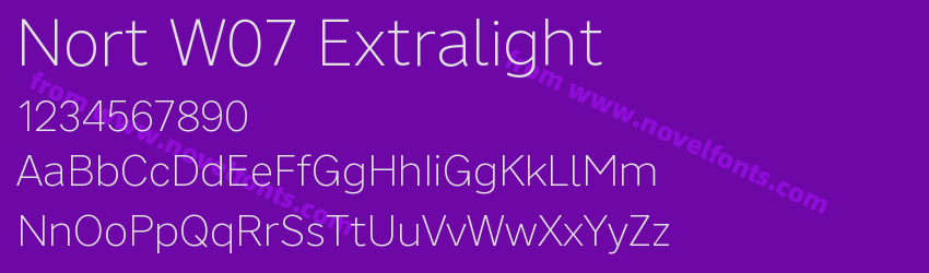 Nort W07 ExtralightPreview Nort W07 ExtralightPreview