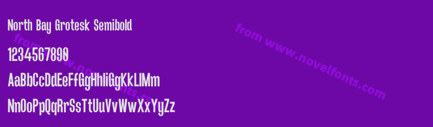 North Bay Grotesk SemiboldPreview North Bay Grotesk SemiboldPreview