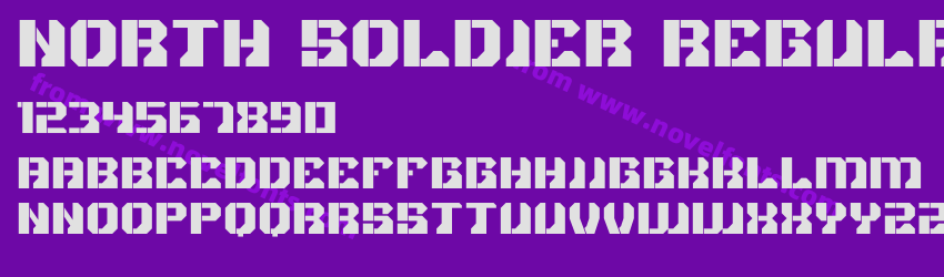 North Soldier RegularPreview North Soldier RegularPreview