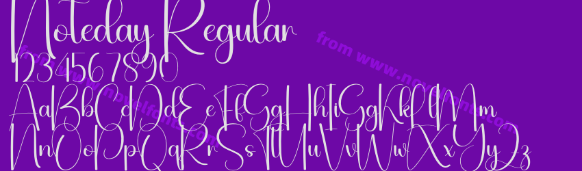 Noteday RegularPreview Noteday RegularPreview