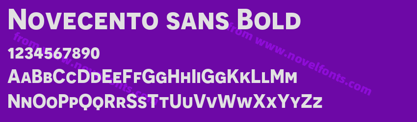 Novecento sans BoldPreview Novecento sans BoldPreview