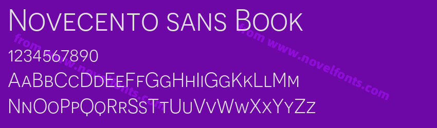 Novecento sans BookPreview Novecento sans BookPreview