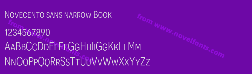 Novecento sans narrow BookPreview Novecento sans narrow BookPreview