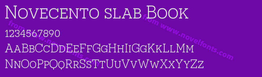 Novecento slab BookPreview Novecento slab BookPreview