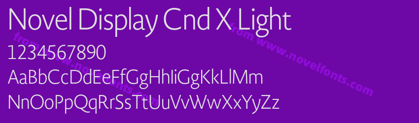 Novel Display Cnd X LightPreview Novel Display Cnd X LightPreview