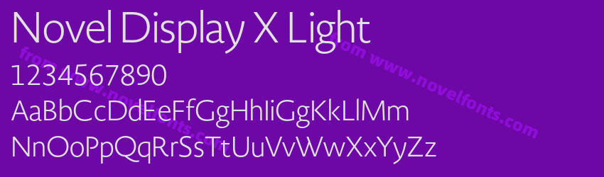 Novel Display X LightPreview Novel Display X LightPreview