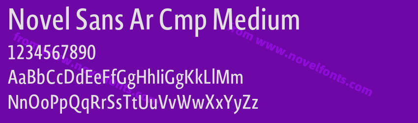Novel Sans Ar Cmp MediumPreview Novel Sans Ar Cmp MediumPreview