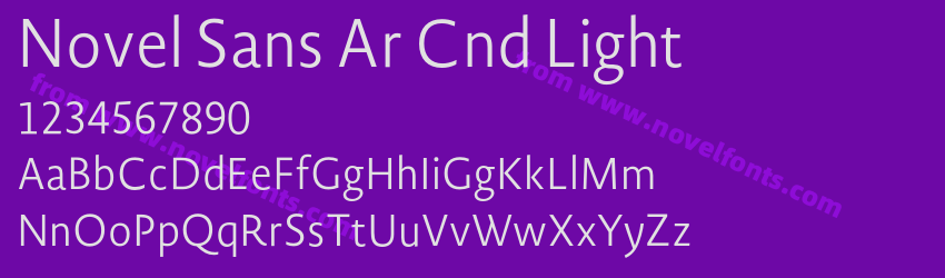 Novel Sans Ar Cnd LightPreview Novel Sans Ar Cnd LightPreview