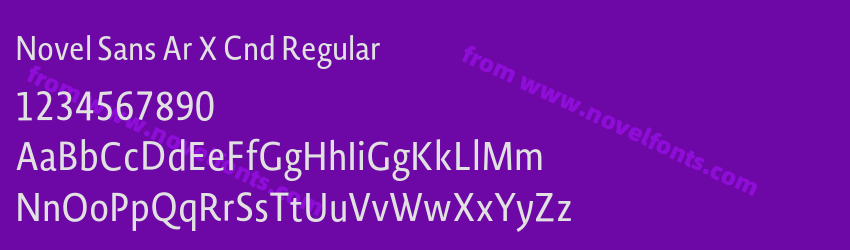 Novel Sans Ar X Cnd RegularPreview Novel Sans Ar X Cnd RegularPreview