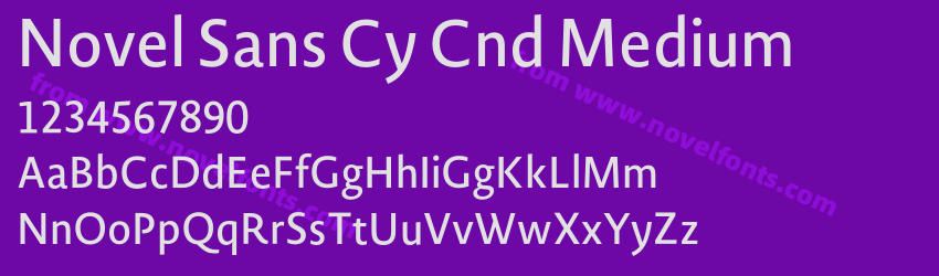 Novel Sans Cy Cnd MediumPreview Novel Sans Cy Cnd MediumPreview