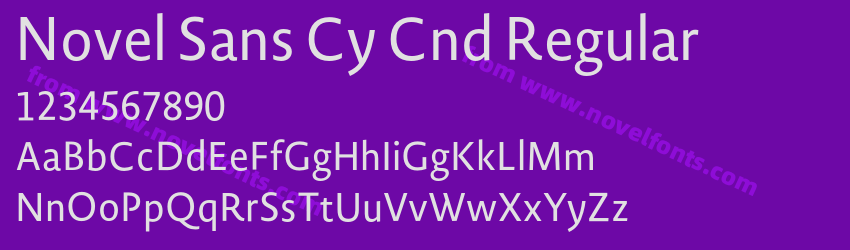 Novel Sans Cy Cnd RegularPreview Novel Sans Cy Cnd RegularPreview