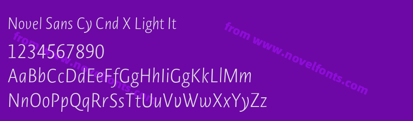Novel Sans Cy Cnd X Light ItPreview Novel Sans Cy Cnd X Light ItPreview