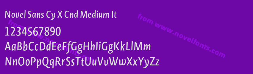Novel Sans Cy X Cnd Medium ItPreview Novel Sans Cy X Cnd Medium ItPreview