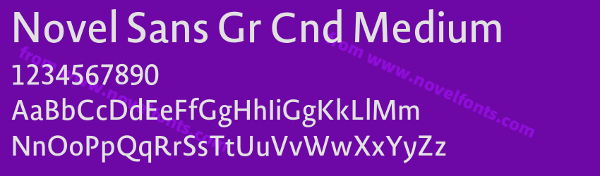 Novel Sans Gr Cnd MediumPreview Novel Sans Gr Cnd MediumPreview