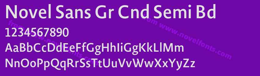 Novel Sans Gr Cnd Semi BdPreview Novel Sans Gr Cnd Semi BdPreview