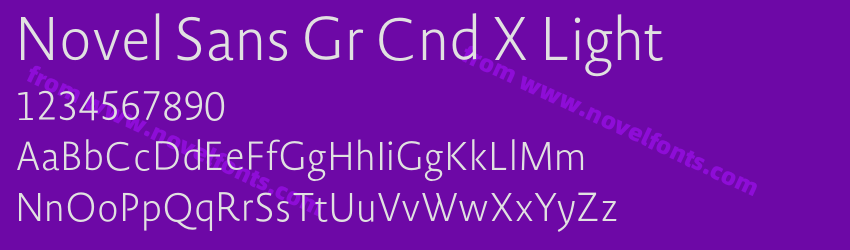 Novel Sans Gr Cnd X LightPreview Novel Sans Gr Cnd X LightPreview