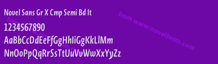Novel Sans Gr X Cmp Semi Bd ItPreview Novel Sans Gr X Cmp Semi Bd ItPreview