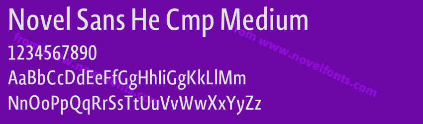 Novel Sans He Cmp MediumPreview Novel Sans He Cmp MediumPreview