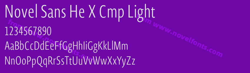 Novel Sans He X Cmp LightPreview Novel Sans He X Cmp LightPreview