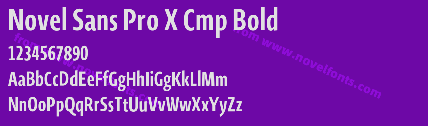 Novel Sans Pro X Cmp BoldPreview Novel Sans Pro X Cmp BoldPreview