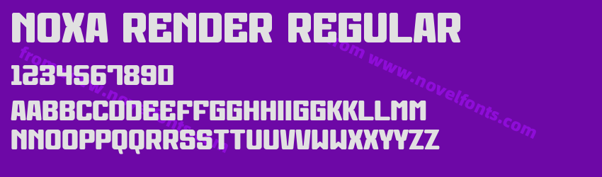 Noxa Render RegularPreview Noxa Render RegularPreview