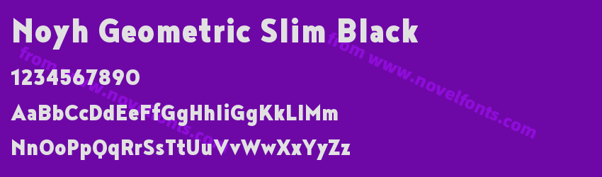 Noyh Geometric Slim BlackPreview Noyh Geometric Slim BlackPreview