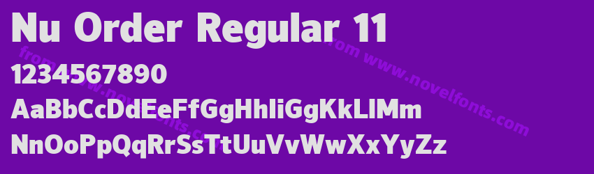 Nu Order Regular 11Preview Nu Order Regular 11Preview