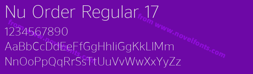 Nu Order Regular 17Preview Nu Order Regular 17Preview