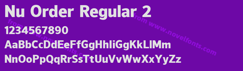 Nu Order Regular 2Preview Nu Order Regular 2Preview