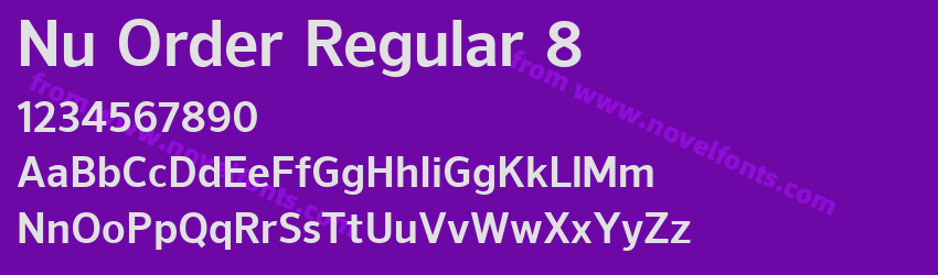 Nu Order Regular 8Preview Nu Order Regular 8Preview