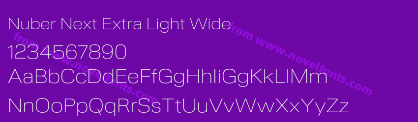 Nuber Next Extra Light WidePreview Nuber Next Extra Light WidePreview
