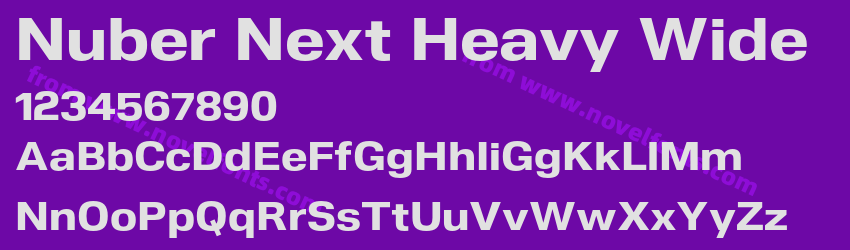 Nuber Next Heavy WidePreview Nuber Next Heavy WidePreview