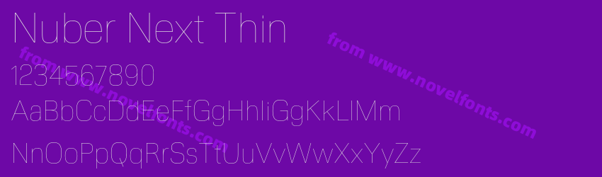 Nuber Next ThinPreview Nuber Next ThinPreview