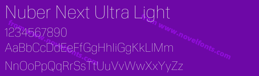 Nuber Next Ultra LightPreview Nuber Next Ultra LightPreview