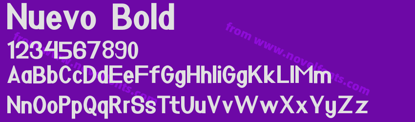 Nuevo BoldPreview Nuevo BoldPreview