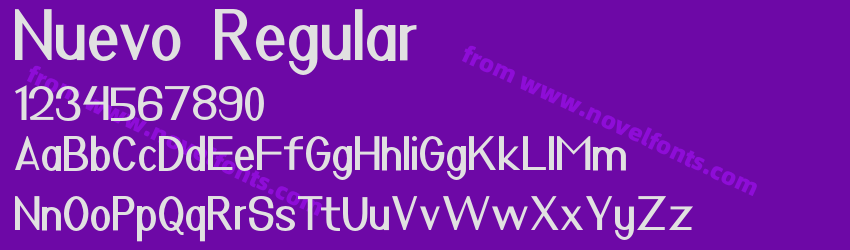 Nuevo RegularPreview Nuevo RegularPreview