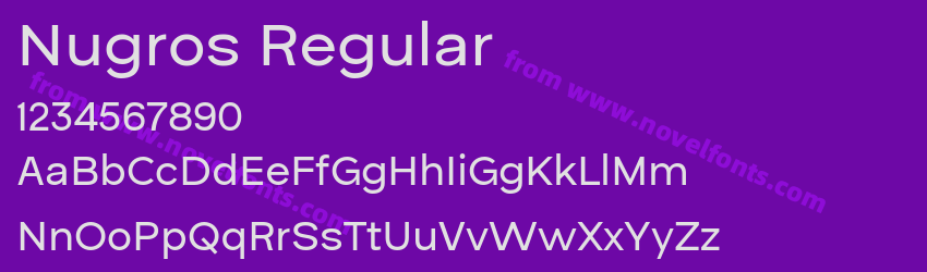 Nugros RegularPreview Nugros RegularPreview