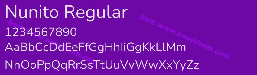 Nunito RegularPreview Nunito RegularPreview