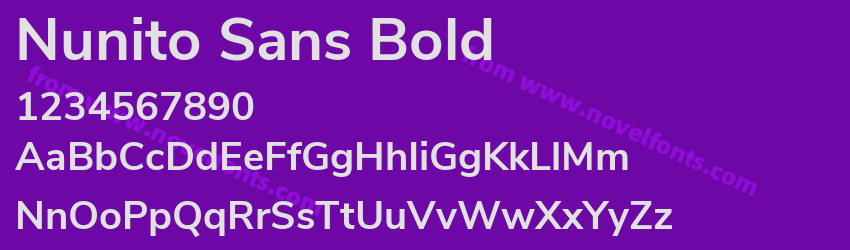 Nunito Sans BoldPreview Nunito Sans BoldPreview