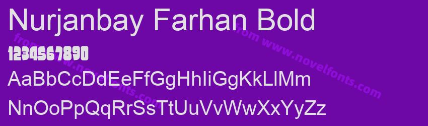 Nurjanbay Farhan BoldPreview Nurjanbay Farhan BoldPreview