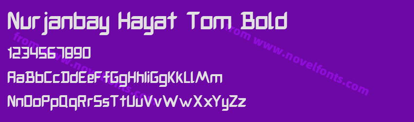 Nurjanbay Hayat Tom BoldPreview Nurjanbay Hayat Tom BoldPreview