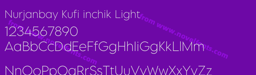 Nurjanbay Kufi inchik LightPreview Nurjanbay Kufi inchik LightPreview