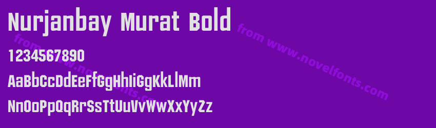 Nurjanbay Murat BoldPreview Nurjanbay Murat BoldPreview