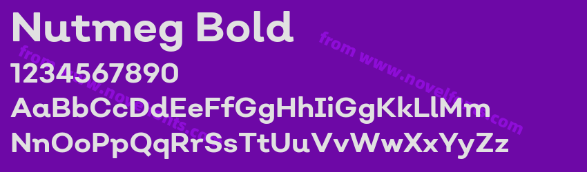 Nutmeg BoldPreview Nutmeg BoldPreview